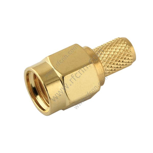SMA Connectors Male Crimp Straight For RG58 Cables