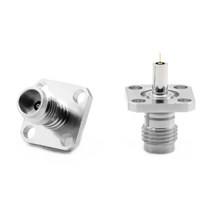 1.85mm Connector Jack Flange Straight For Microstrip